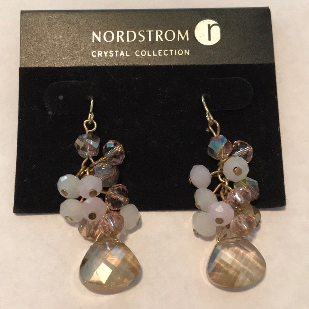 Nordstrom Crystal Collection Drop Earrings